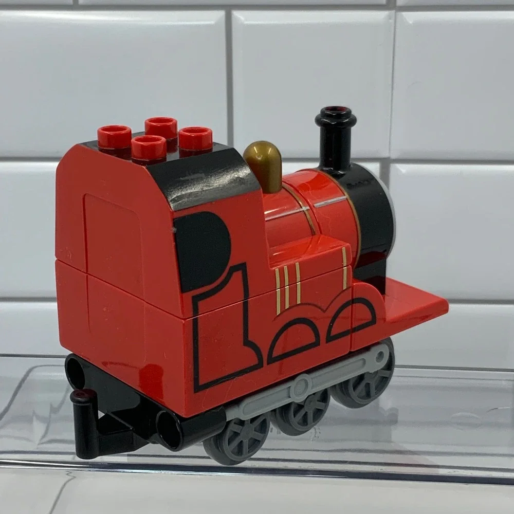 LEGO DUPLO Thomas & Friends James the Red Engine Locomotive Train Car Red 5543